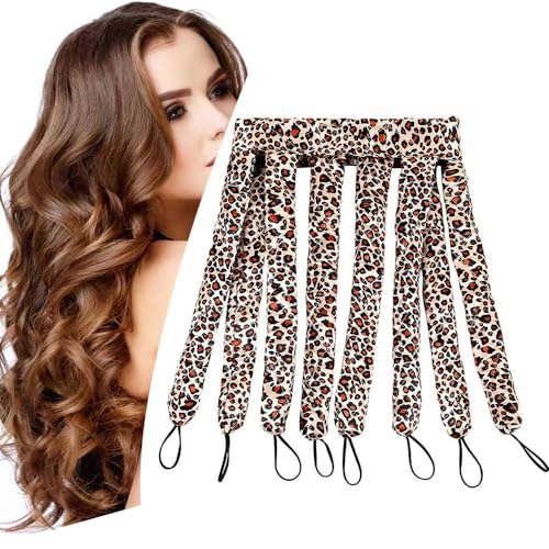 Heatless Hair Curler Headband With Removable & Adjustable Curling Rod