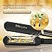 MICSTA Flat Iron Hair Straightener, 1.75 inch Straightening Irons for Thick Hair, Wide Flat Iron Curling Iron in One, Curler Straightener Iron Comb for Long Hair, 3D Floating Plate & Adjustable Temp