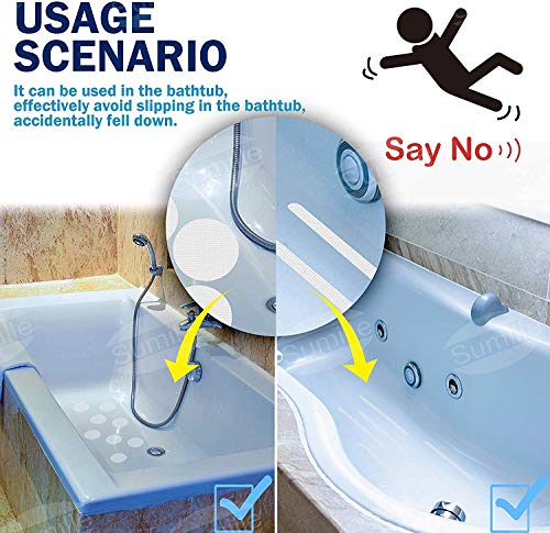 Cutefly Strisce in Nastro Adesivo Antiscivolo