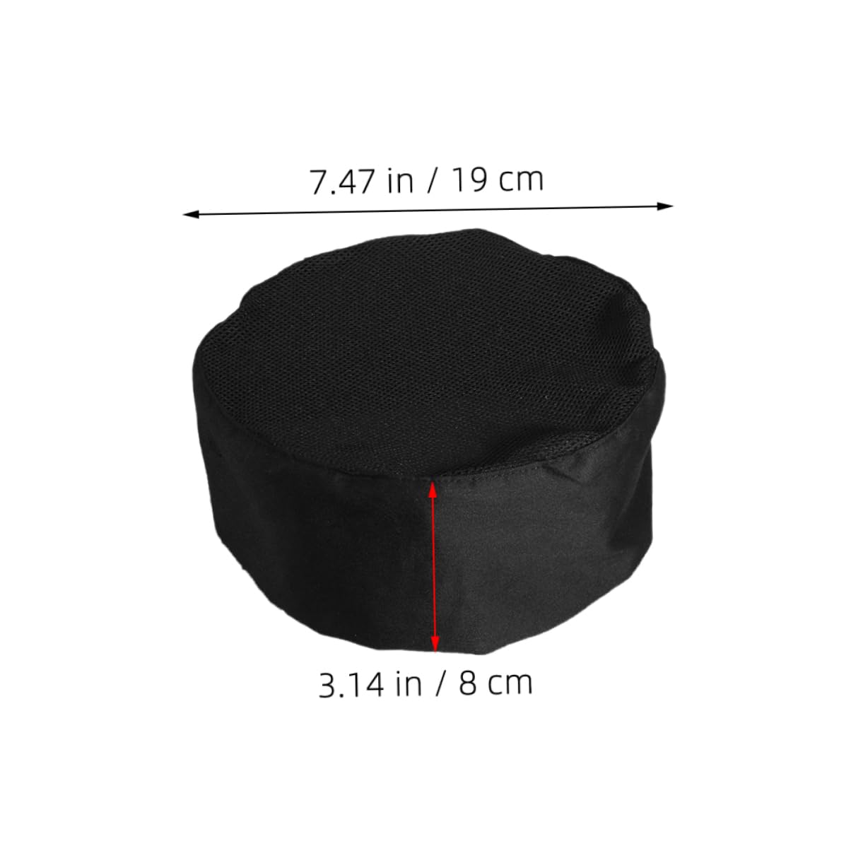 iplusmile 6piezas Gorros De Chef Unisex para Sushi Ajustables De Malla Transpirable para Cocina Trabajo Gorro De