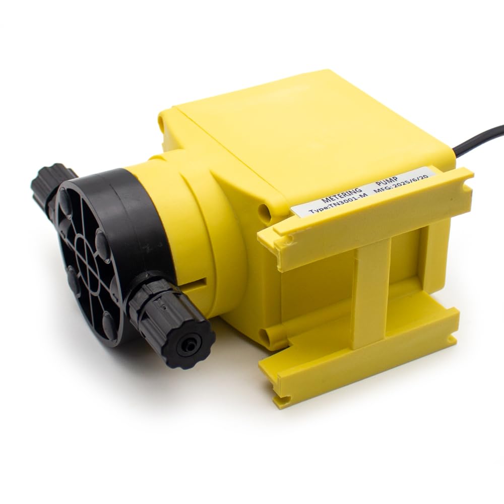 Toplionace Pompa Dosatrice Automatica a Membrana Elettromagnetica da 220 V, Pompa di Flusso Quantitativa Resistente Alla Corrosione Regolabile (30L/H)