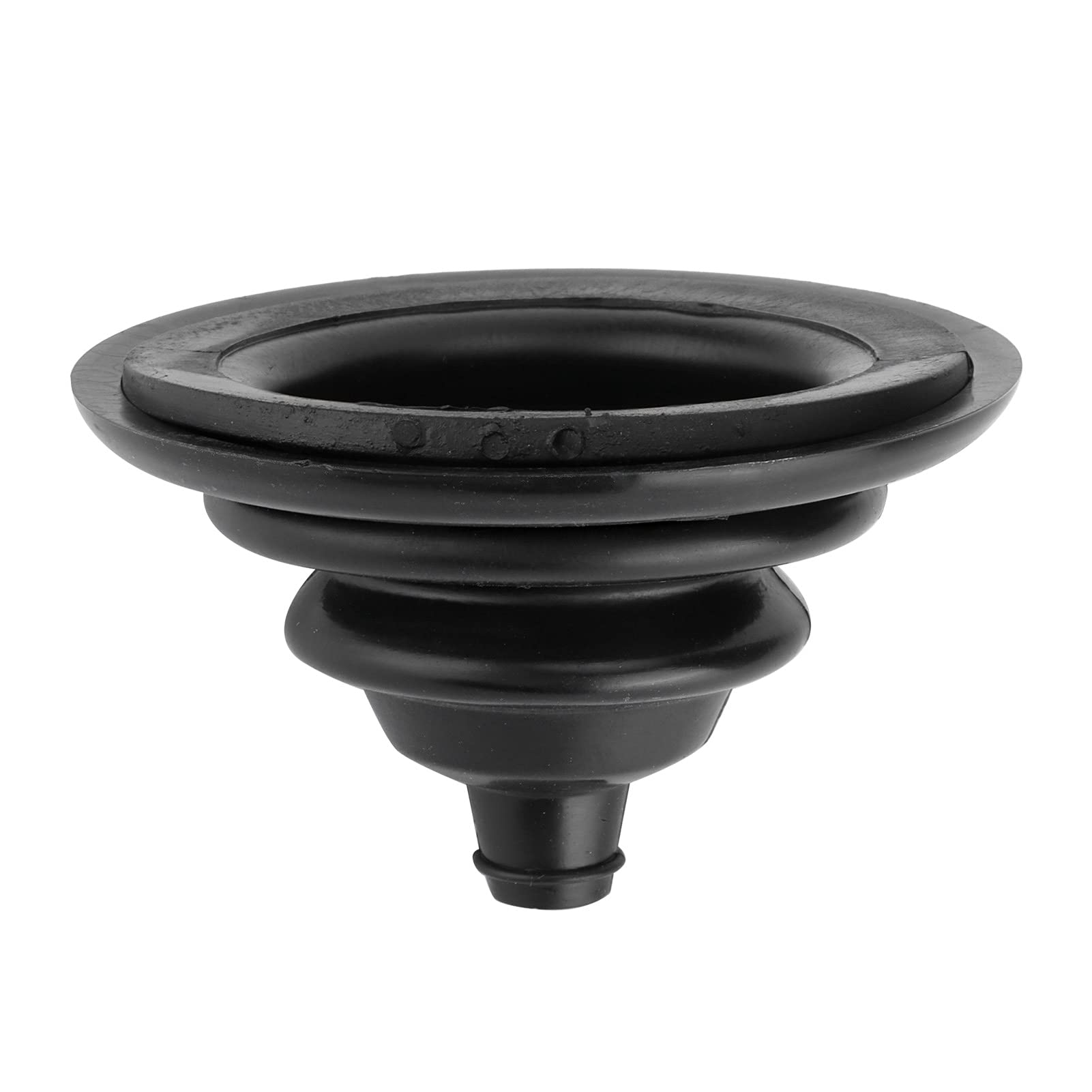Stivale del Pozzo del Motore, 70 mm Motore Bene Rigging Cavo Boot Marine Rigging Sterzo Foro del Cambio Copertura Motore Protezione Copertura per Barca Yacht Tronco Nave (Nero)