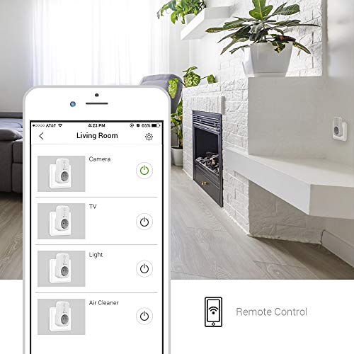 EZVIZ T31 Smart Plug, wifi-stopcontact (zonder elektriciteitsclassieken, werkt met Alexa, Google Home, met app-besturing… - Image 6
