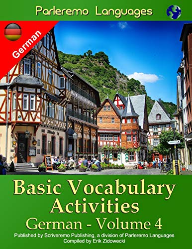 Parleremo Languages Basic Vocabulary Activities German - Volume 4 (German Edition)