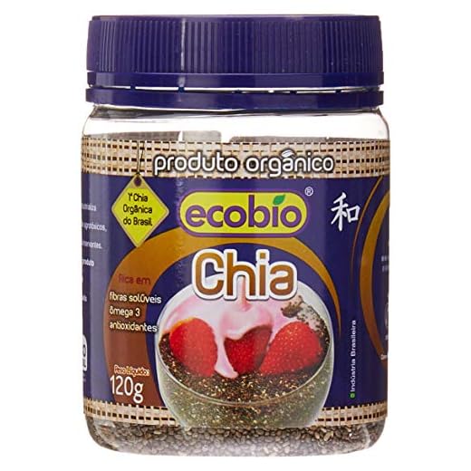 ECOBIO Produto Orgânico Chia Orgânica Em Grãos Ecobio Produto Orgânico 120G