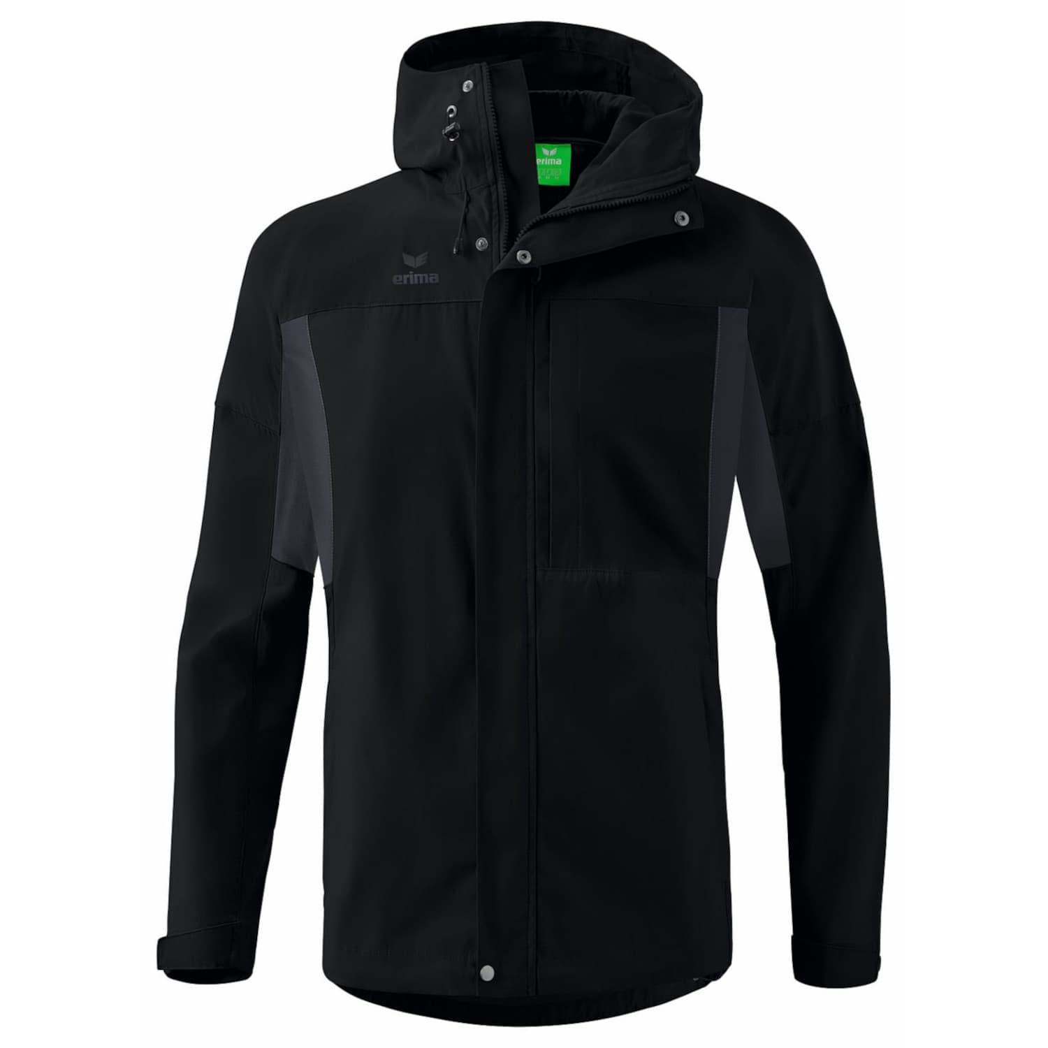 Erima Men's Multi-Functional Jacket, Black, L