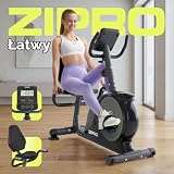 Zipro Easy rower treningowy Easy Ergometr, magnetyczny trenażer rowerowy, ergometr do 150 kg, rower do użytku wewnątrz i na baterie, rower treningowy