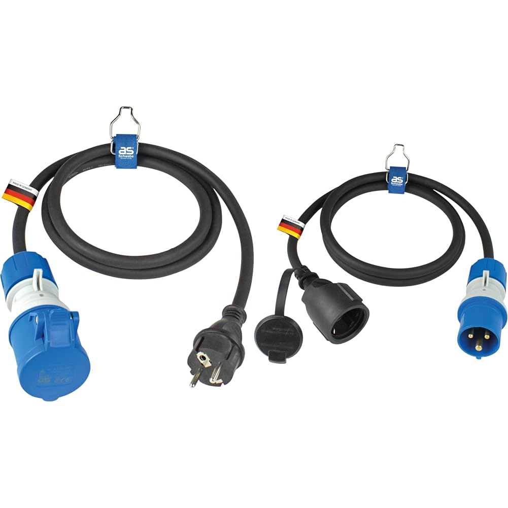 Câble adaptateur CEE camping pour vérifier le courant de votre caravane
