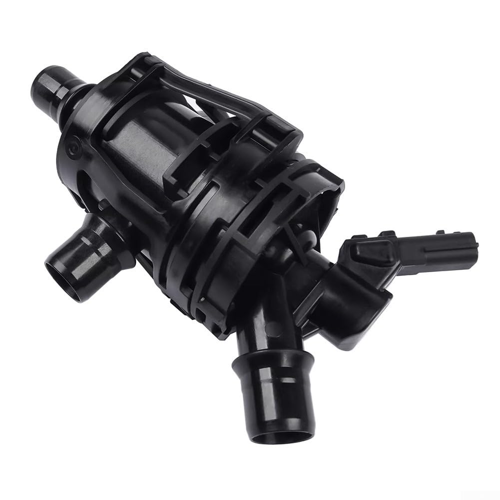Zoegneer Boîtier de thermostat pour Nissan 1.5 dCi 2.3 dCi, remplacement pour OEM 212009132R 212002554R, couvercle de thermostat de liquide de refroidissement moteur ABS noir