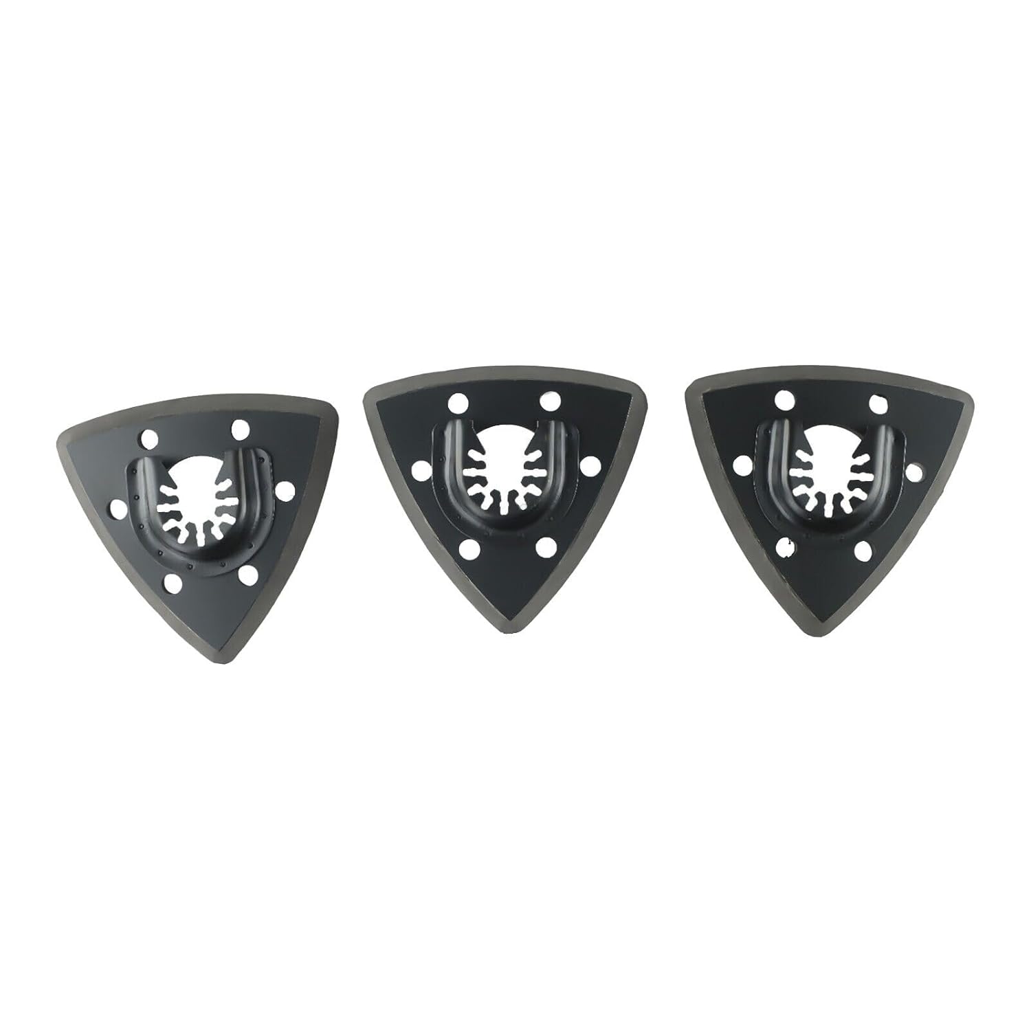 Elecshop Spare Part Your Sanding Game 3X 93mm Flush Triangular Sanding Pad for Fein SS+EVA