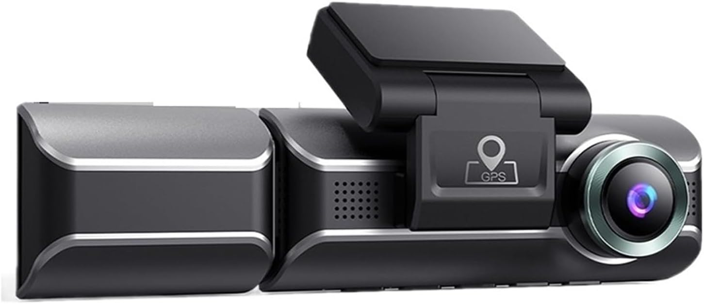 Ukryty rejestrator samochodowy z obiektywem 4K 1080P, DVR, GPS, Wi-Fi, czujnik, podwójny aparat, noktowizor na podczerwień, jazdy Nagrywanie W RozdzielczośCi Ultra Hd(Carcigarette lighter,None)