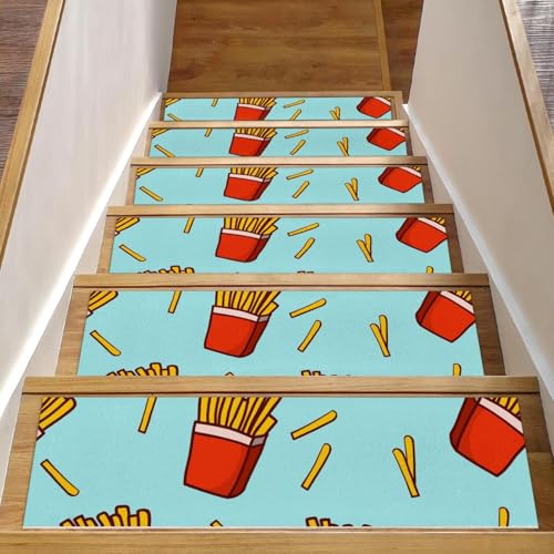 Alfombrillas para escaleras de madera sin residuos para perros 2