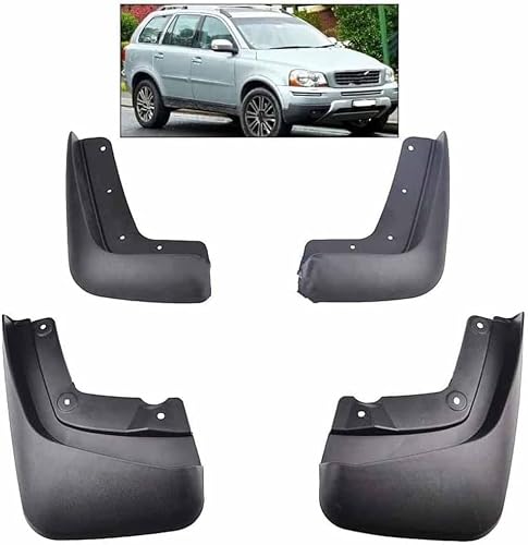 RESKIU 4PCS Mud Flaps for Volvo XC90 2007-2014, Splashproof No Drill Easy Install Front Rear Wheel Protection Fender Mudflaps All-Weather Splash Guards