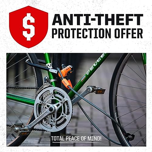 Kryptonite New York 1213 Cinch Ring Bike Chain Lock, 4.2 Feet Long Heavy Duty Anti-Theft Sold Secure Gold Bicycle Chain Lock and Keys for Ultimate Security E-Bike, Motorcycle, Scoote by Kryptonite - Image 6