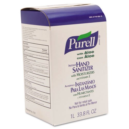 PURELL Hand Sanitizer 1000ML NXT Dispenser KIT with TWO ALOE or Original 1000 ML BIB Refill Cartridges