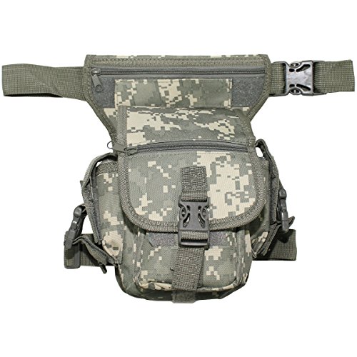 MFH TACTICAL COMBAT WAIST BAG WITH LEG ATTACHMENT AT DIGITAL