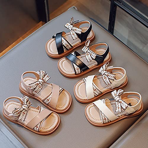 Children's Girls Sandals Flower Pattern Open Toe Shoes Soft Bottom Princess Shoes Beach Shoes For Toddler Girls Sandals2
