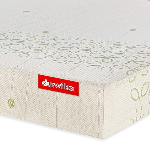 Image of Duroflex Kaya - Organic Cotton Fabric 6 Inch Single Size Latex Foam Mattress (72 X 30 X 6)