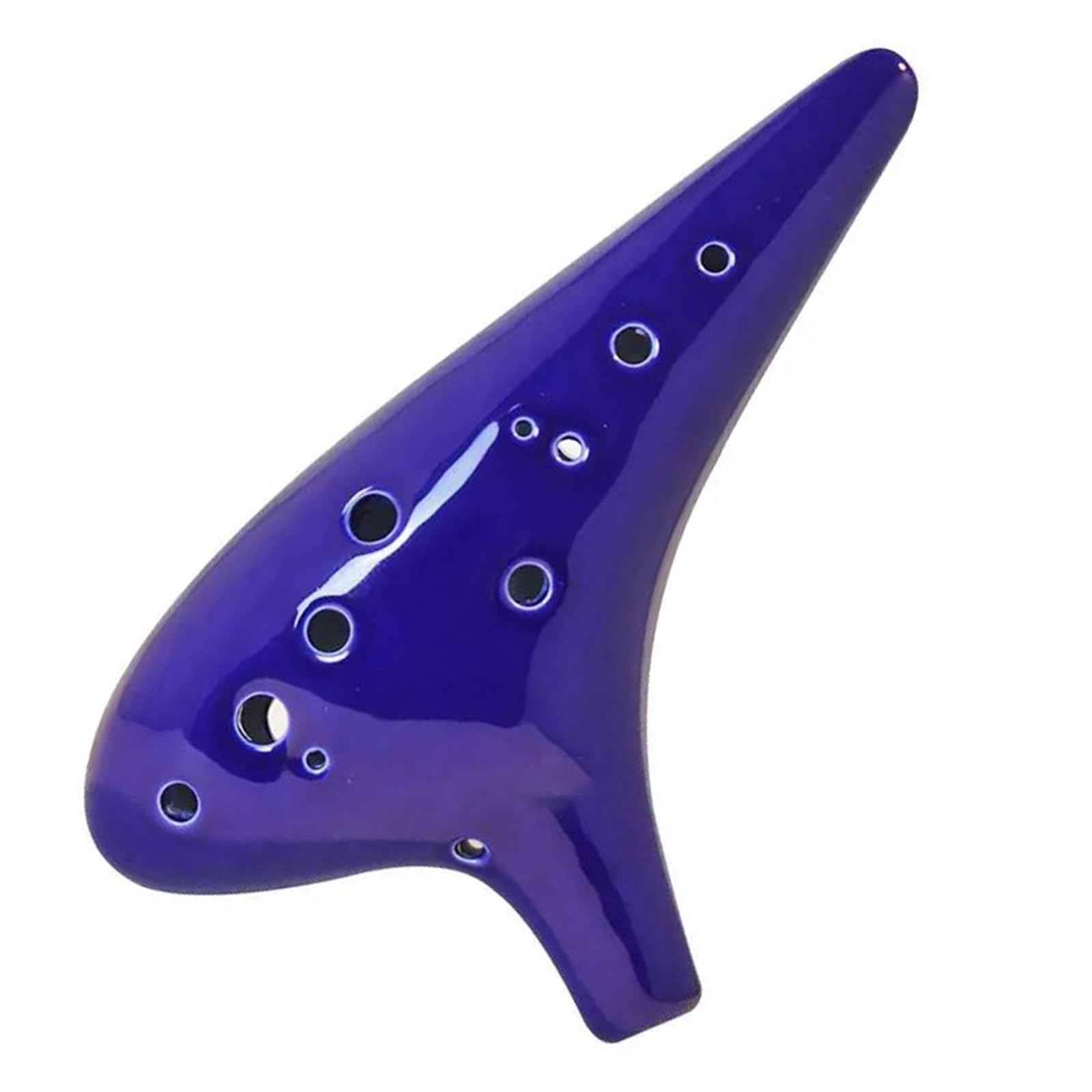 Ocarina Ocarina ténor 12 trous en do bleu émaillé