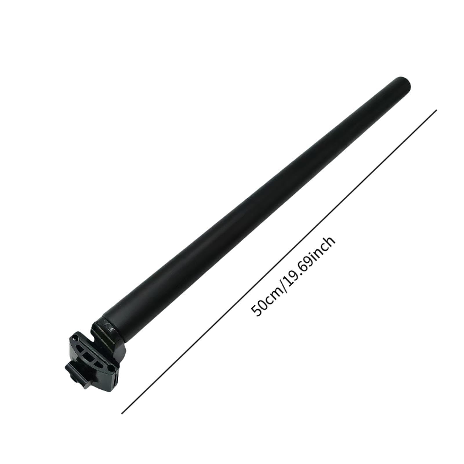 Colaxi Mountain Bike Seatpost Aluminum Alloy for 33.9 mm Diameter Cycling Supplies Replacement Heavy Duty Lightweight Seat Tube Rod , Black