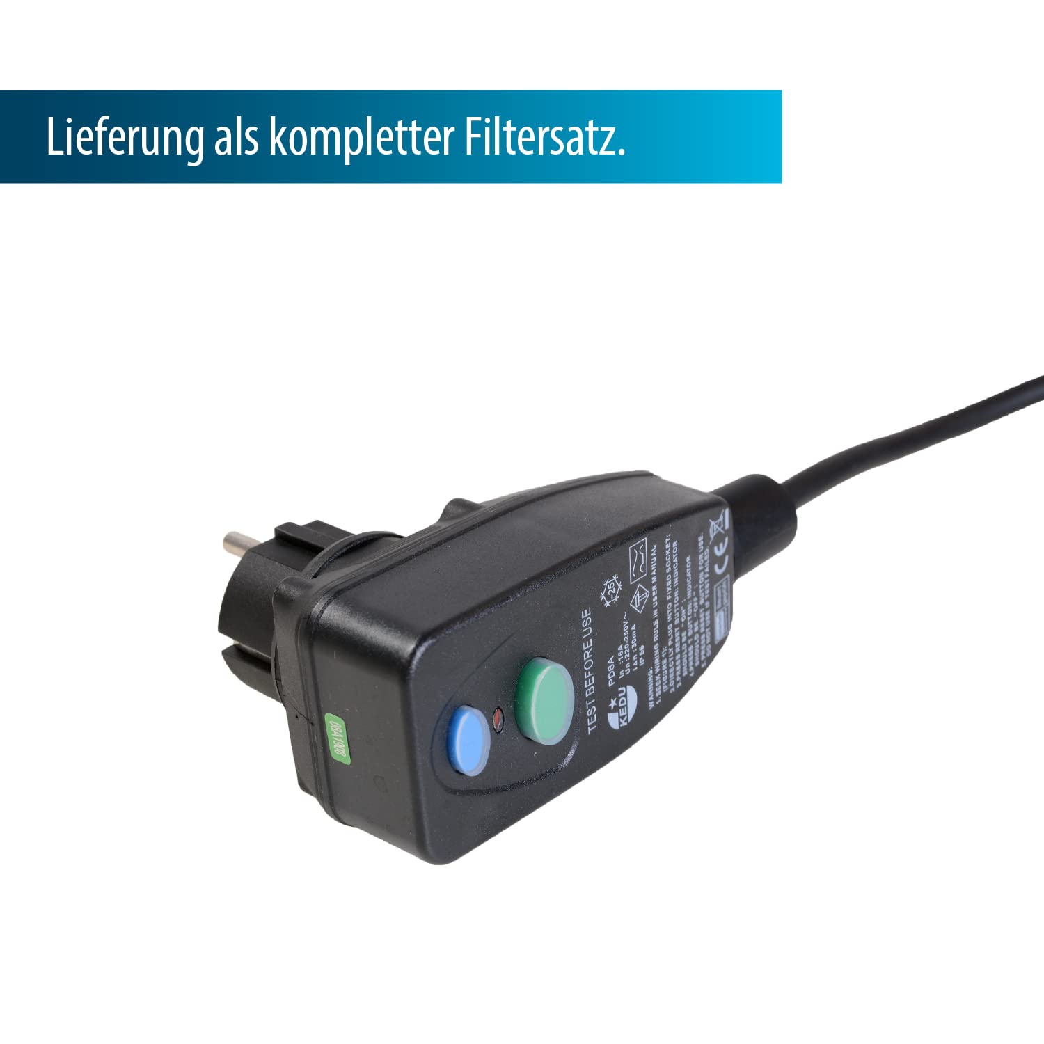 AQUAFORTE Ez Clean 400 - Illuminazione, Colore: Bianco