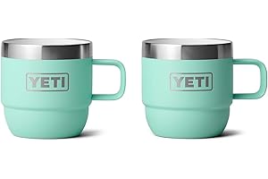 Yeti Rambler 6 oz Stackable Coffee Mug - A Must-Have for Coffee Lovers