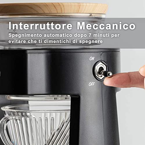 Máquina de Café de filtro, Batería Cargada, Cafetera Americana, 1-2 Tazas de Café, Jarra de Vidrio, Función de Apagado… - Imagen 7