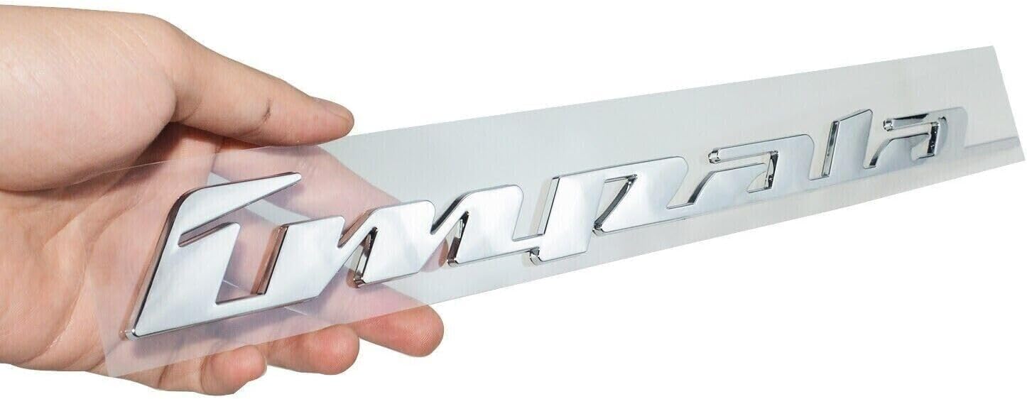 4Pc Impala SS Rear Quater Panel Emblems Plus Flying Impala Left and Right Emblem 3D Letter Badges Sticker Decal Replacement for 1994 1995 1996 10253595 CH-Flying Impala (Chrome)