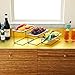 Love-KANKEI Tiered Serving Stand Tiered Serving Tray Free Combination for Party with 3 White Rectangular Platters to Display Food