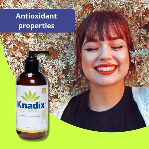 Knadix Hemp Oil Cream Ideal for Sensitive Skin 8 Once Each
