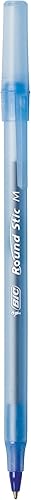 Miniatura 2 de BIC Bolígrafo redondo Stic Xtra Life punta media 0039in azul barril redondo flexible para mayor comodidad de escritura 36 unidades