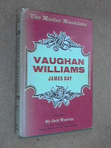 The Master Musicians Series: Vaughan Williams [Unknown] B005KFDEAS Book Cover