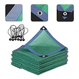 90% Shade Mesh Tarp, Greenhouse Shade Cloth with Grommets, Easy to Hang Sunshade Net 6.5×6.5 6.5×13