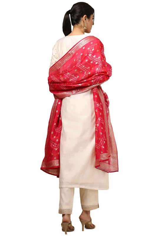 Image of Soch Womens Purple Crepe Floral Print Suit Set With Beads
