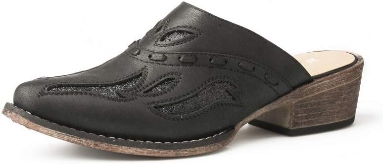 Roper Womens Beth Snip Toe Shoe, Brown, 5.5