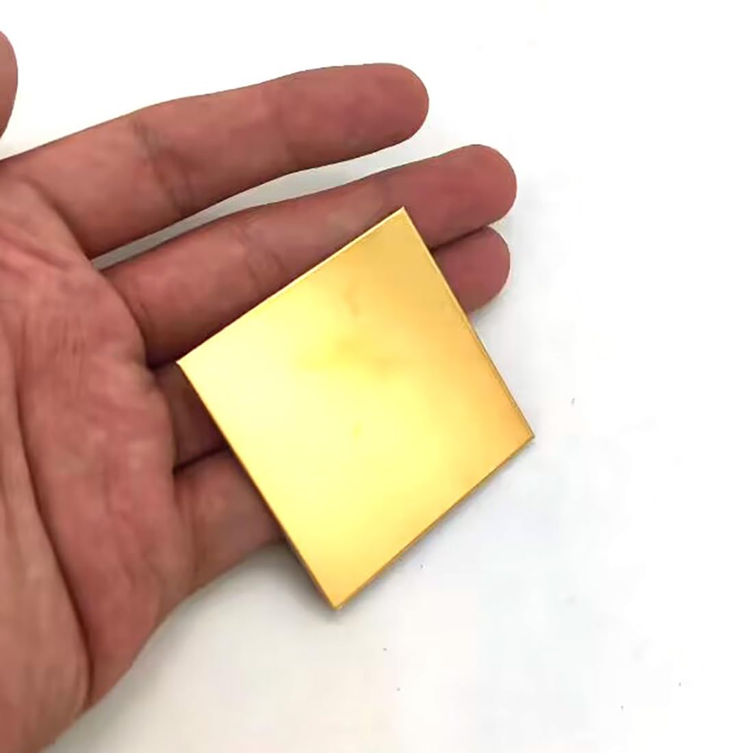 2 mm blacha mosiężna blacha mosiężna blacha mosiężna do mechanicznej obróbki cienkiej blachy miedzianej (rozmiar: 2 x 100 x 250 mm, 1 szt.)