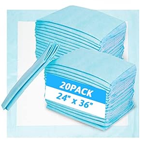 Fhiny-Pee-Pads-for-Dogs-24-x-36-20-PCS-Extra-Large-Disposable-Puppy-Pads-Leak-Proof-Super-Absorbent-Potty-Training-Pad-with-Quick-Dry-Surface-for-Cats-Kittens-Dogs-or-Other-House-Training-Pets - Cucciolini Doodles Fhiny-Pee-Pads-for-Dogs-24-x-36-20-PCS-Extra-Large-Disposable-Puppy-Pads-Leak-Proof-Super-Absorbent-Potty-Training-Pad-with-Quick-Dry-Surface-for-Cats-Kittens-Dogs-or-Other-House-Training-Pets