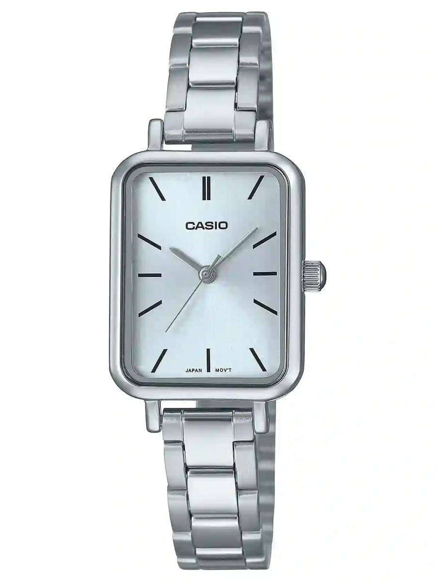 Casio Women's Watch - LTP-V009D-1EUDF White Dial Silver / Blue