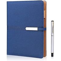 FOBOZONE Cuaderno de rayas A5, cuaderno de tapas duras