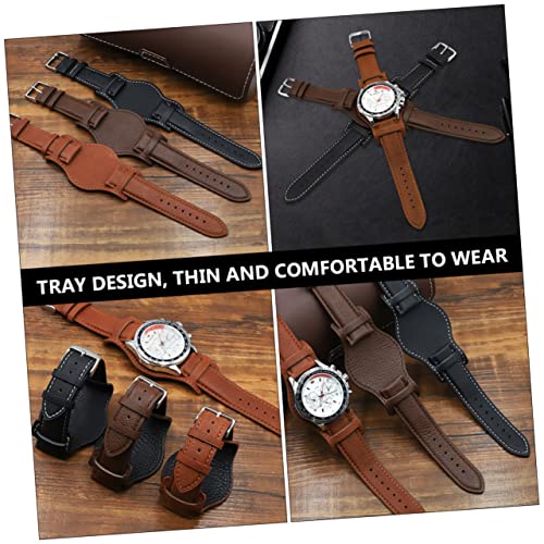 Dragonne en cuir de remplacement pour bracelets de montre connectée - 6