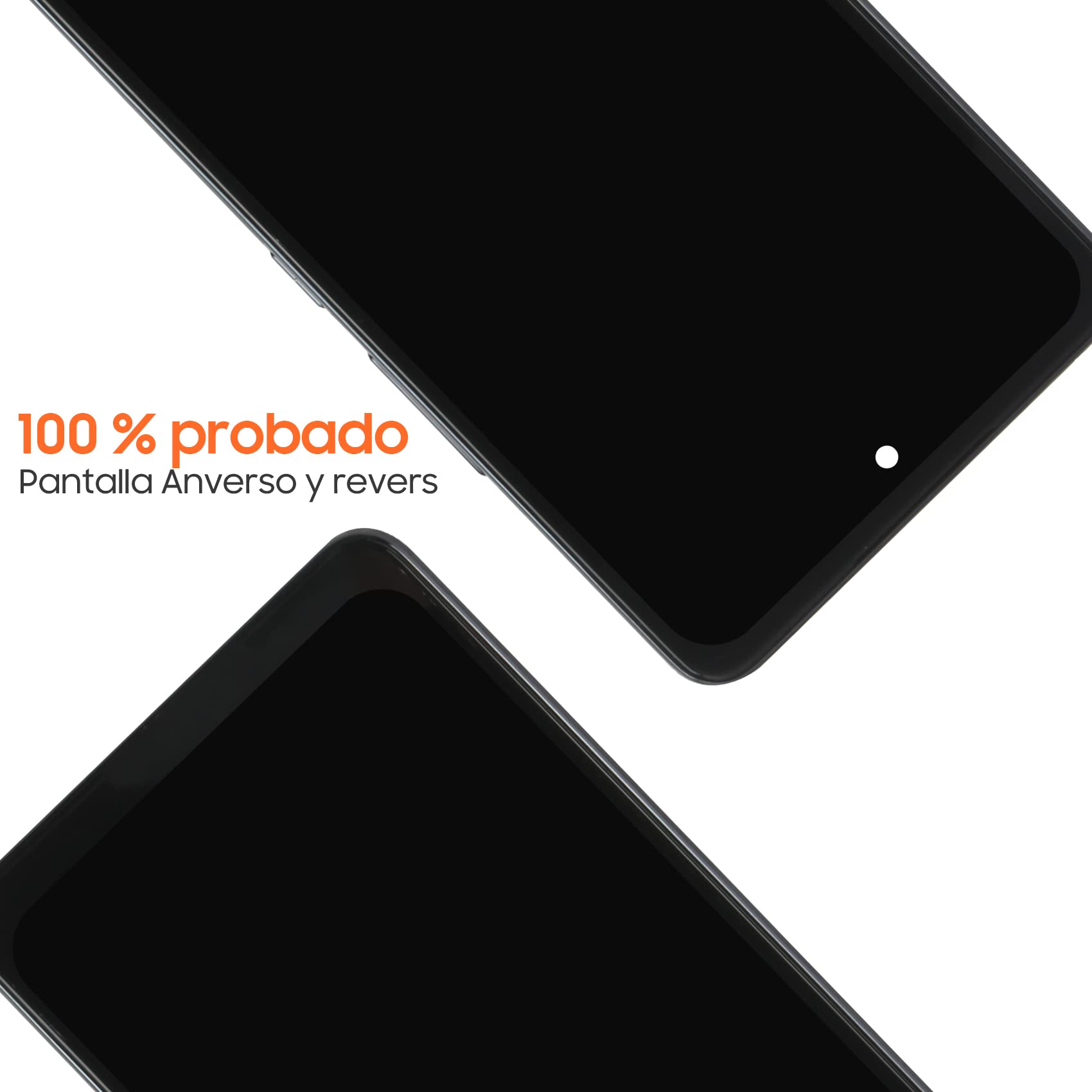 Pantalla LCD para Samsung A53 5G LCD Display para Galaxy A53 5G SM-A536B SM-A536U SM-A536E 6,5" Pantalla de repuesto Pantalla Táctil Asamblea con Reparación Kit (Negro con Marco, Incell)