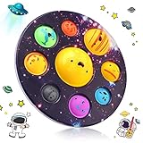 Solar Simple Dimple, Fidget Popper Toys, Simple Planet Dimple, Sensory Toy, 8 Planet Dimple Fidget...