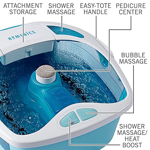 Homedics FB-625H Shower Bliss Foot Spa, Shower Massage Water Jets thumb #1