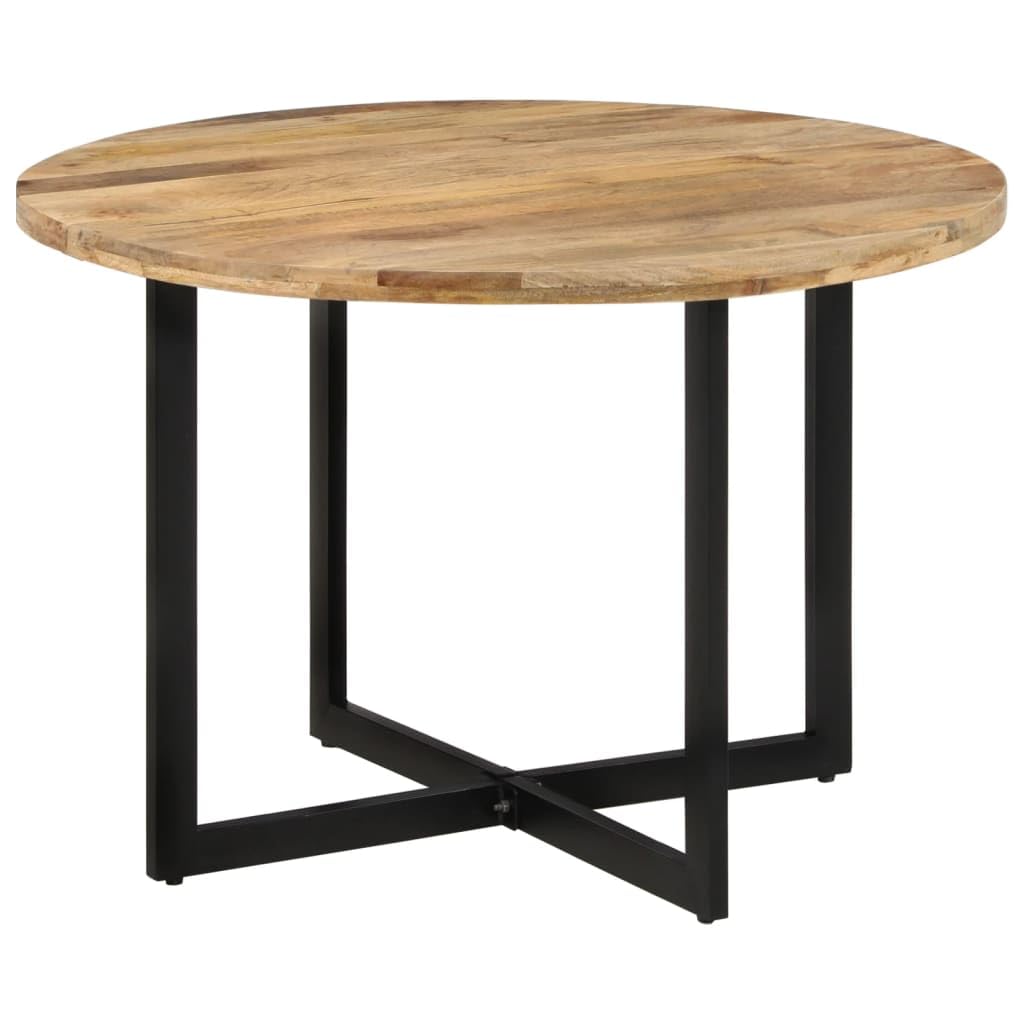 vidaXL Mesa de Comedor Madera Maciza de Mango 110x75 cm