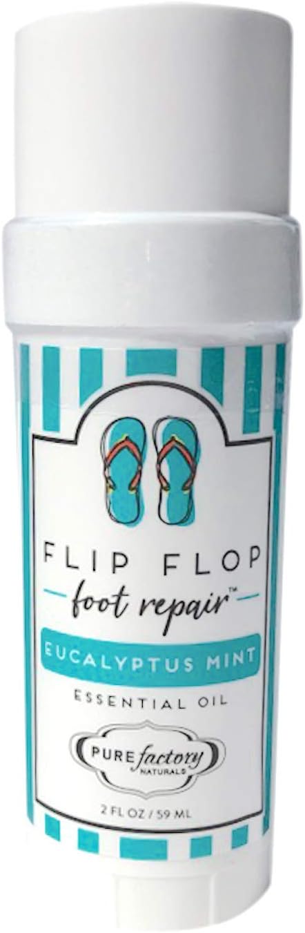 Foot Balm Moisturizer For Rough Heels & Dry, Cracked Feet Get Your Feet Ready for Summer With Our Eucalyptus Mint Flip Flop Foot Repair