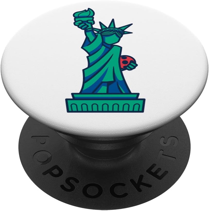 Miraculous Ladybug New-York Statue of Liberty PopSockets Adhesive PopGrip