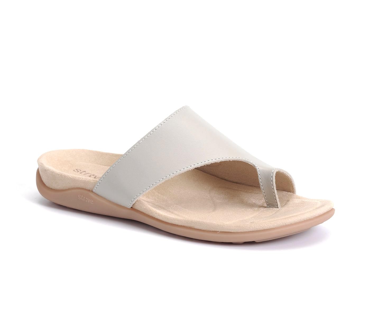 Strive Capri 4 - Sandali ortopedici da donna con supporto per arco plantare, in pelle, per fascite plantare, alluce valgo, piedi piatti, piedi gonfi e podologi