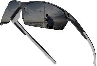 SKYWAY Polarized Sunglasses for Men Women, Wrap Around Sports
