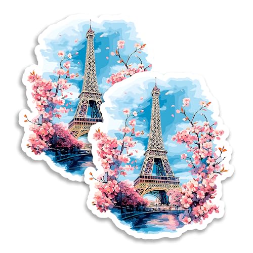 Imanes Decorativos Torre Eiffel 4 Pulgadas Pack 2