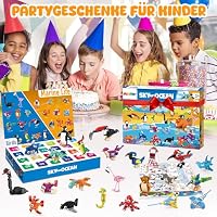 MOONTOY Mitgebsel Kindergeburtstag Gastgeschenke, 24 Stück Mini Bausteine – Ansicht 7